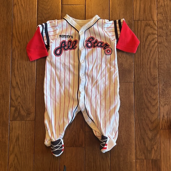 Bundle of 3 baseball sleepers - Picture 4 of 5